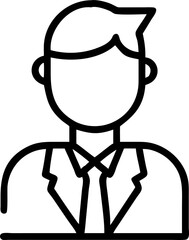 corporate photo shoot, icon outline