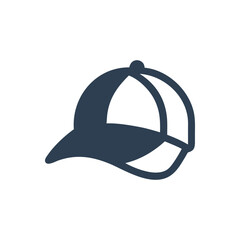 Baseball Hat Icon, Ball cap icon