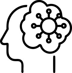 Obraz premium ai, icon outline