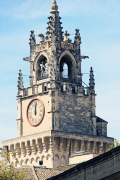 Clock tower in Avignon France