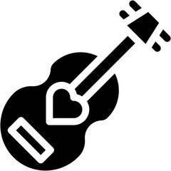 Vector Icon Guitar, Music And Multimedia, Acoustic Guitar, Musical Instrument, Orchestra