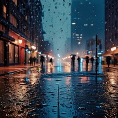 Fototapeta premium night in the city