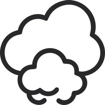 una nube que podamos relacionar con suabidad, algodon, icon