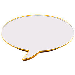 Speech Bubble Icon, Conversation and Dialogue Symbol 