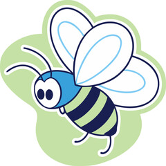 Fototapeta premium bee, icon