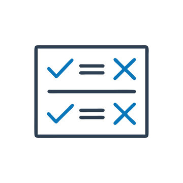recommend clip art: Check box selected / Vote icon, Poll icon