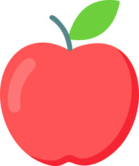 fresh apple, icon