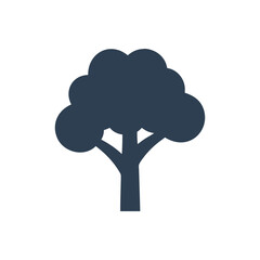 Vector Tree Icon, Fruit tree icon