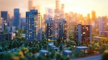 Fototapeta premium Real estate investment can contribute to community development, urban regeneration, and economic growth