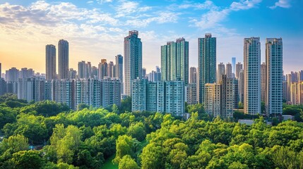 Obraz premium Real estate investment can contribute to community development, urban regeneration, and economic growth