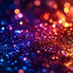 Festive glitter wallpaper with bright shimmering sparkles and vibrant colors background