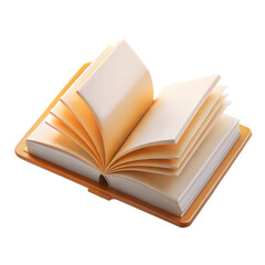 a book cute 3d illustration icon