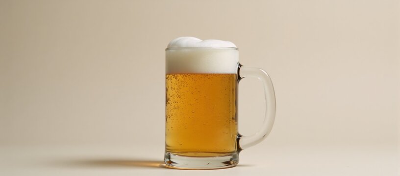 Isolated bottle with beer inside Still Life