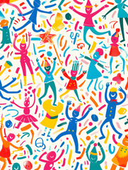 Obraz premium New Year and Christmas graphic advertising background