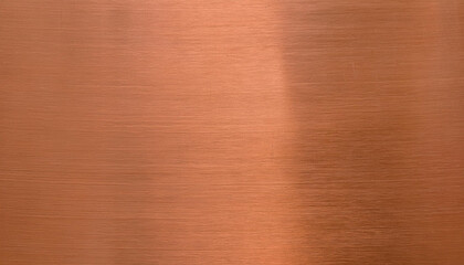 Closeup of polished copper texture background