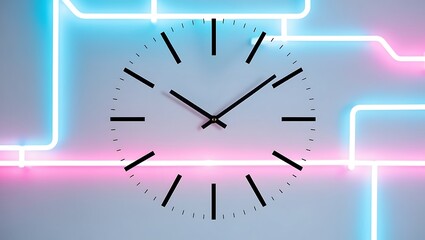 Time management project planning business internet technology concept.