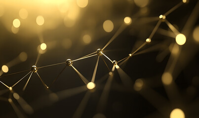 Futuristic Stock Market Chart with Glowing Data or Dynamic Financial Timeline for graphic background