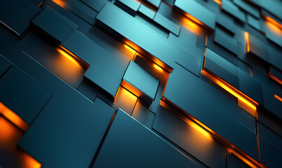 Futuristic Stock Market Chart with Glowing Data or Dynamic Financial Timeline for graphic background