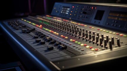 Analog Sound Mixer: Craftsmanship Meets Artistry