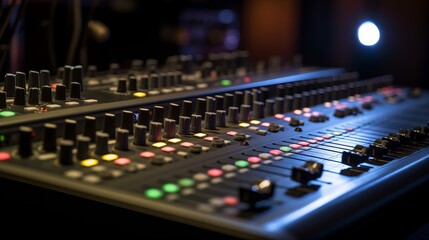 Analog Sound Mixer: Craftsmanship Meets Artistry