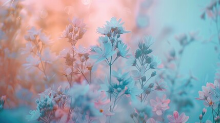 Gradient of pastel colors