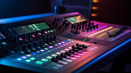 Analog Sound Mixer: Craftsmanship Meets Artistry