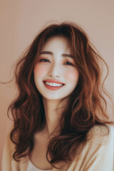 Naklejka premium Chinese woman portrait photography.