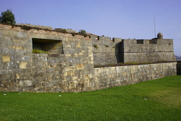 Fort of Saint John the Baptist of Foz. Porto, Portugal.