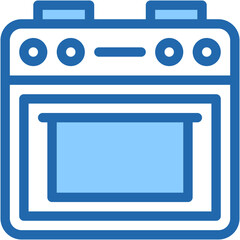 Stove, Kitchen, Cook, Gas, Furniture And Household, Kitchenware Icon