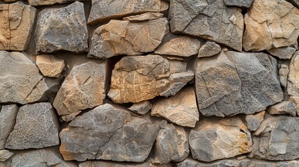 Fototapeta premium Weathered Stone Texture, a rugged backdrop featuring rough, grunge surfaces with intricate patterns, evoking a sense of age and resilience in a natural aesthetic