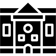 College, Education, High School, Architecture And City, Classroom, Buildings Icon