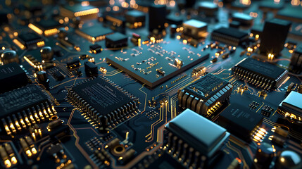 Obraz premium technology evolution