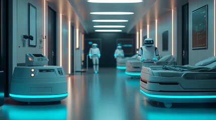 Future Hospital Corridor.