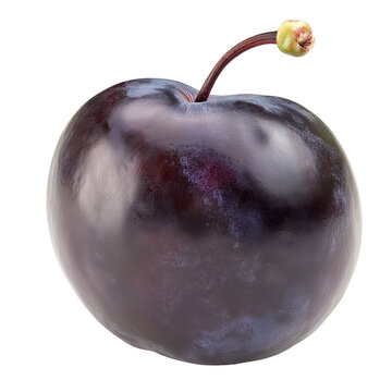 Plumcot, Aprium, Fruit, Isolated on Transparent Background, Graphic Resource for Gourmet Advertising, Menu Design and Packaging