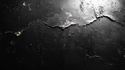 grunge texture with dust and scratches over a deep black surface creating an abstract layer that evokes a sense of age and wear perfect for photo editing