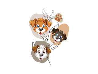 Obraz premium Dog Tree