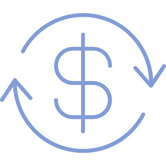 Exchanging Vector Icon Design
