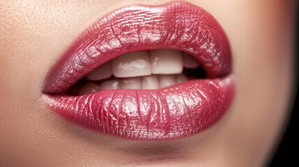 Obraz premium close up of lips