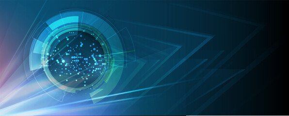 Exploring digital geometric patterns with abstract hexagons and polygonal elements