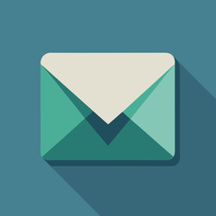 mail flat icon