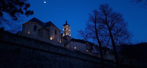 Church of Notre-Dame  historical center of Briançon is a UNESCO World Heritage site, renowned for its impressive fortifications and rich architectural heritage. Nestled in the French Alps, Briançon 