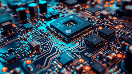 Obraz premium circuit board