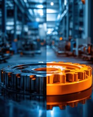 Efficient Production Methods Before and After Change