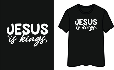 Jesus is Leings. God T-Shirt Design