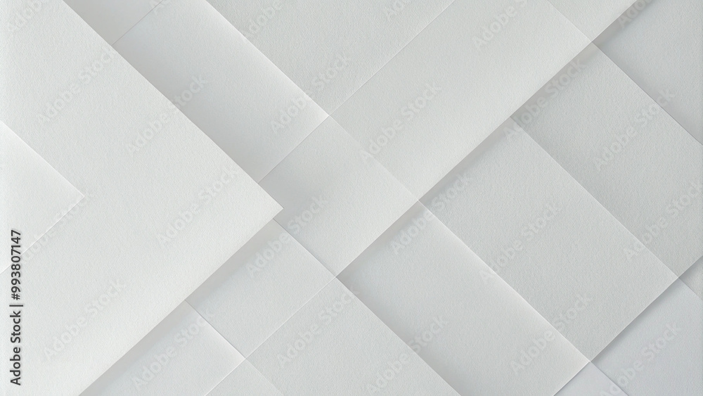 Poster white geometric abstract background overlaps layer on bright space with lines effect decoration. mod