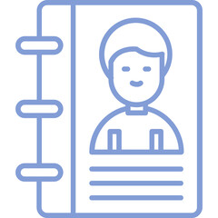 Contacts Vector Icon