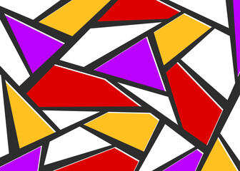 Abstract background with colorful geometric pattern