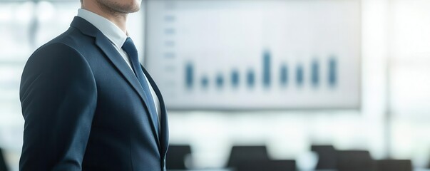 Executive presenting a risk mitigation strategy to reduce exposure to fluctuating currency exchange rates   currency risk, financial strategy