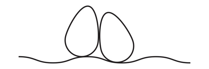 Egg icon vector. Flat vector silhouette egg. Egg Flat Icon Outline. vector illustration. Set of broken eggs icon. Black and outline shapes of cracked egg