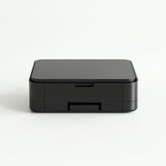 Black square electronic device